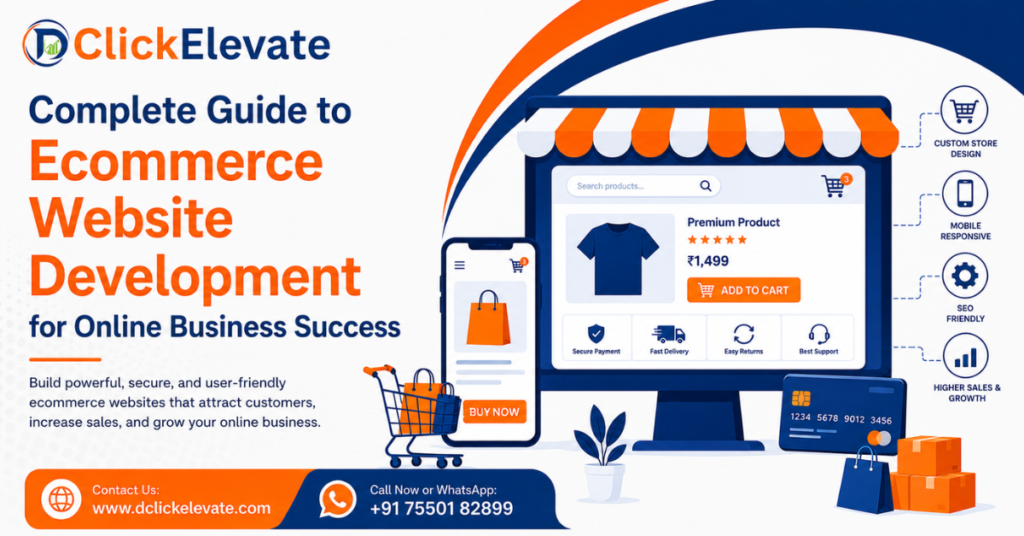 Complete Guide to Ecommerce Website Development in 2026